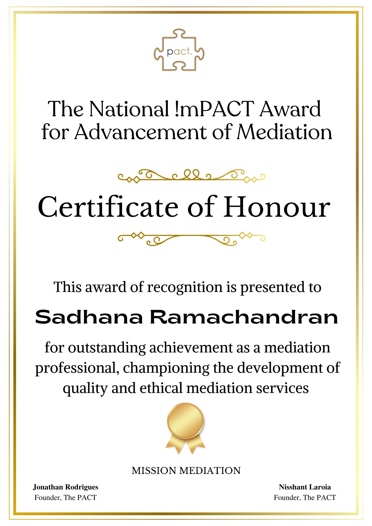 Adv. Sadhana Ramachandran