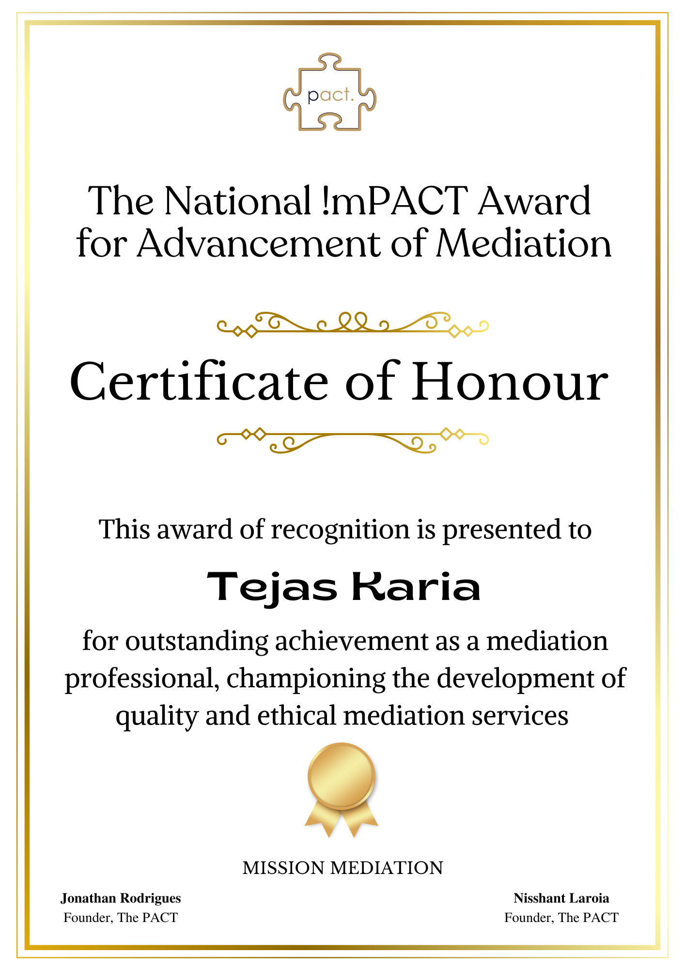 Justice Tejas Karia